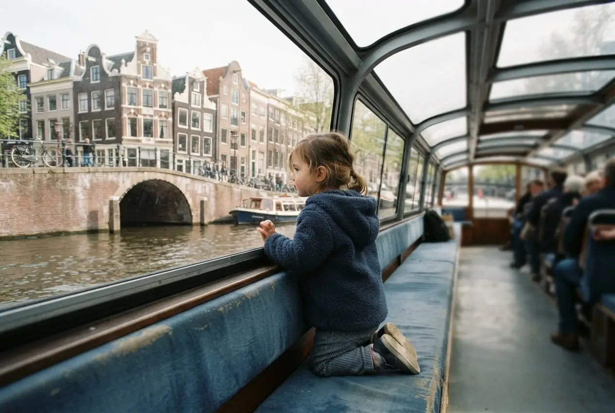 Canal cruise, Amsterdam