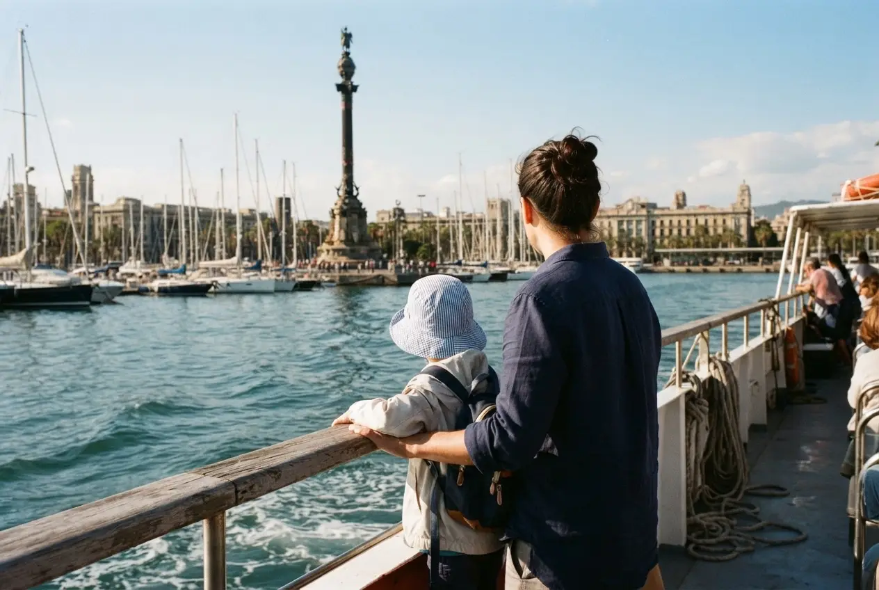 Las Golondrinas Harbour Boats, Barcelona
