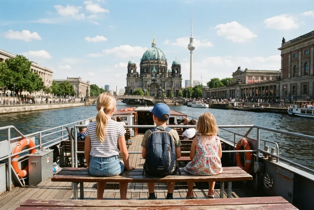 Paseo en barco por el Spree, Berlín