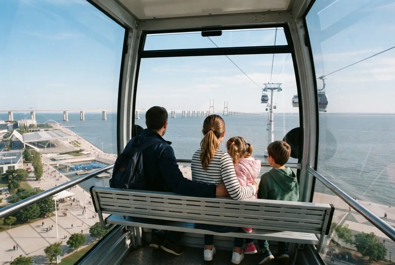 Télécabine de Lisbonne (Telecabine Lisboa), Lisbonne