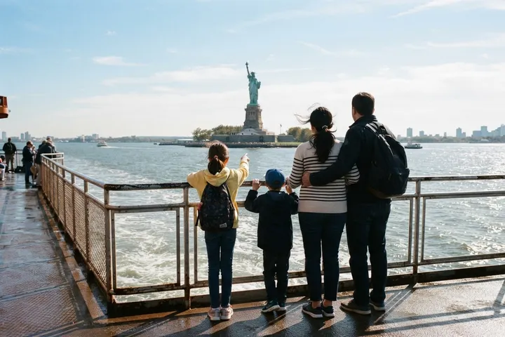 Estatua de la Libertad y Ellis Island