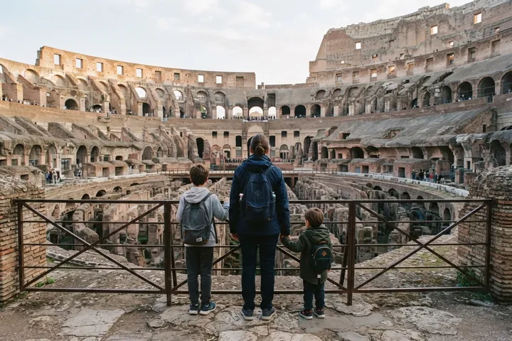 Colosseum, Roman Forum and Palatine