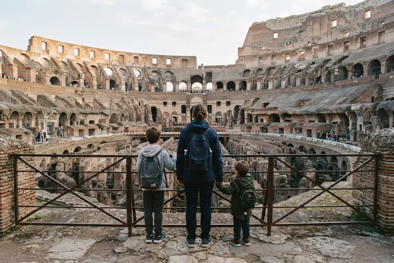 Colosseum, Roman Forum and Palatine