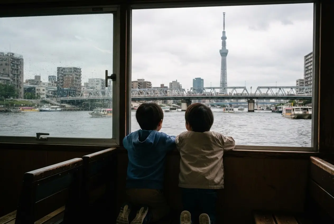 Sumida River cruise, Tokyo